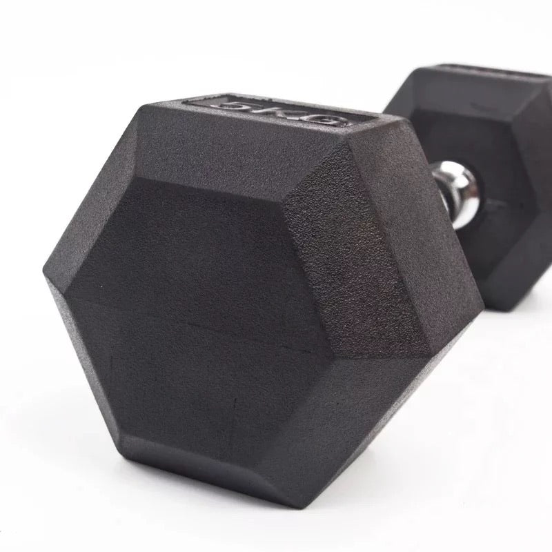 Hex Dumbbell Black